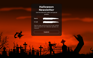 Halloween Newsletter
