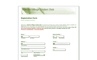 Membership Registration Form